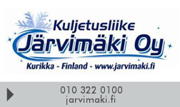 Kuljetusliike Järvimäki Oy logo